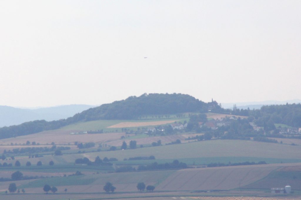 Blick auf den Frauenberg von der Amöneburg